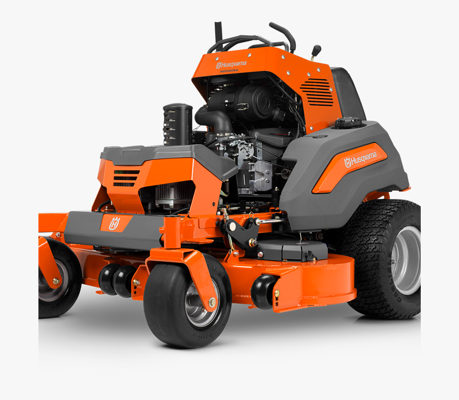 Mowing Clipart Tractor Driver - Husqvarna Enclosed Trailer Package Deal, Transparent Clipart