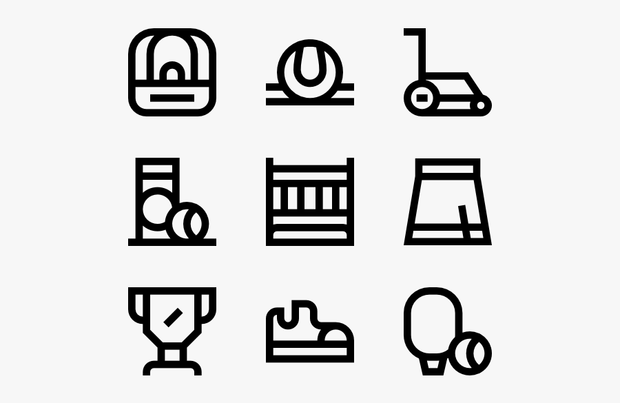 Lawn Tennis - Correspondence Icon, Transparent Clipart