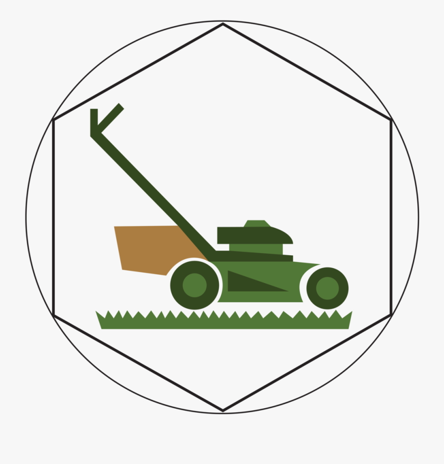 Garvens Logos Final Lawncare - Lawn Mower, Transparent Clipart