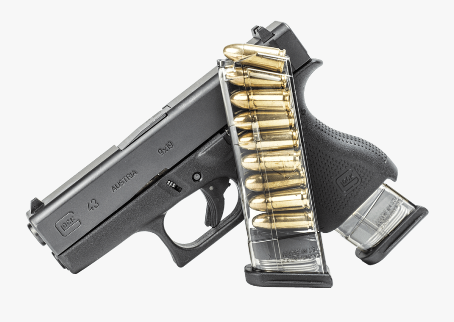 Ets Glock Mm Round - Ets Glock 43 Magazine, Transparent Clipart