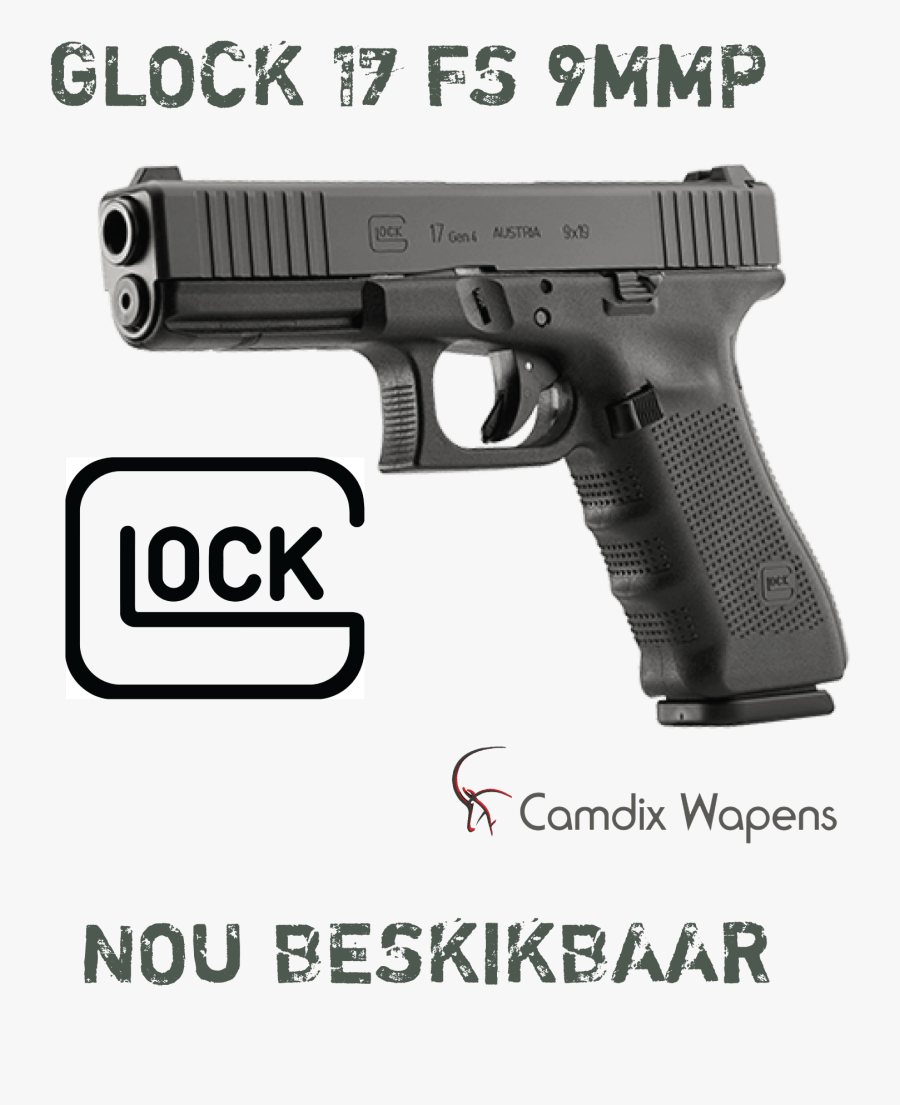 Transparent Glock Png - Glock 17 Gen 4 Fs, Transparent Clipart