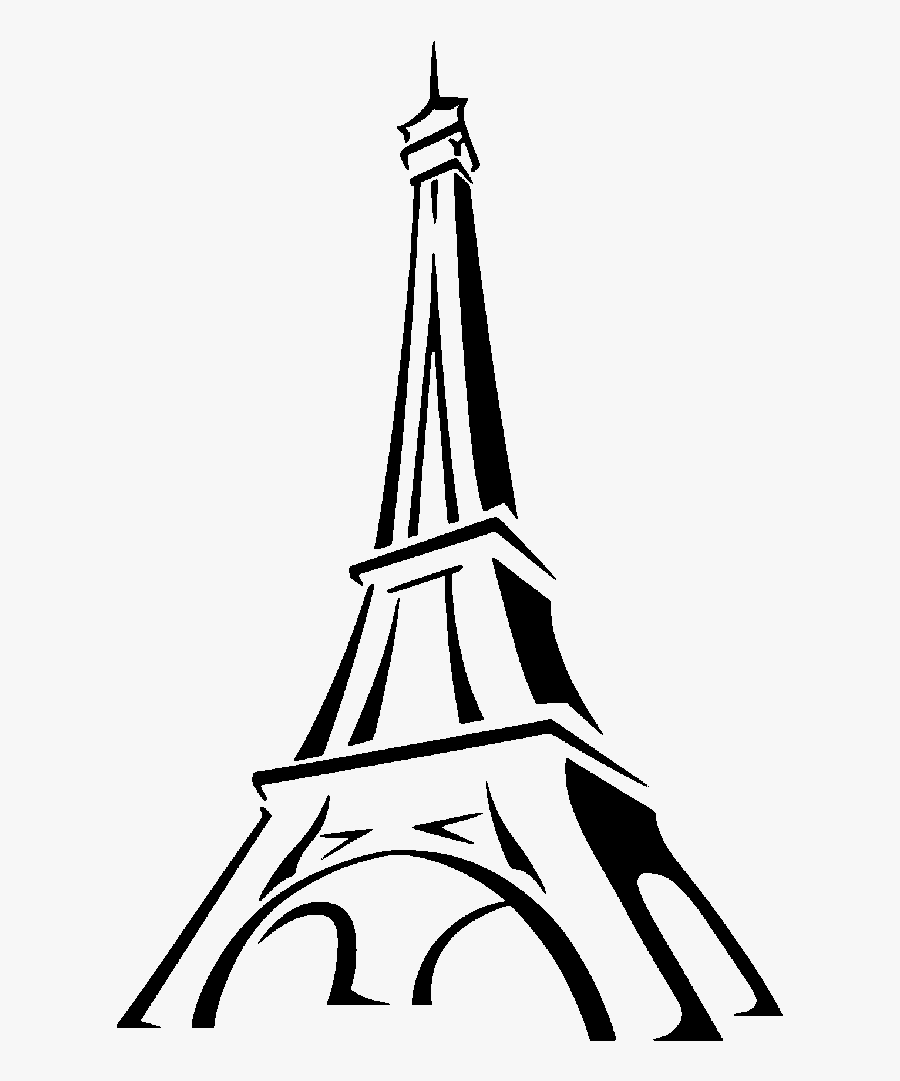 Eiffel Tower Drawing Clip Art - Eiffel Tower Drawing, Transparent Clipart