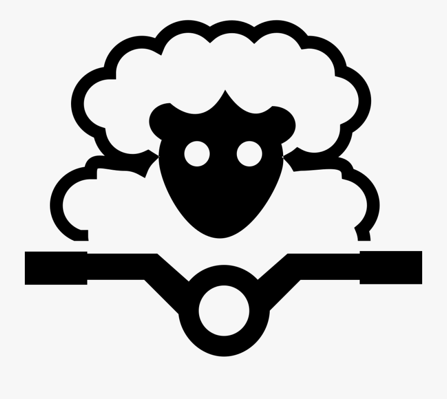 Transparent Sheep Face Clipart - White Sheep Icon, Transparent Clipart