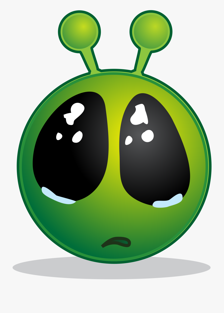 Monster Clipart Eyes - Alien Smiley, Transparent Clipart
