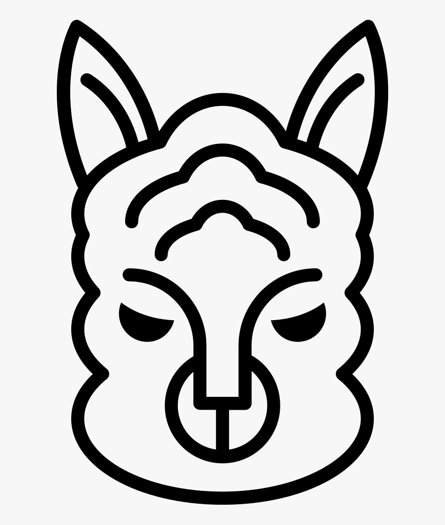 Sheep Face Outline Comments Clipart , Png Download - Emblem, Transparent Clipart
