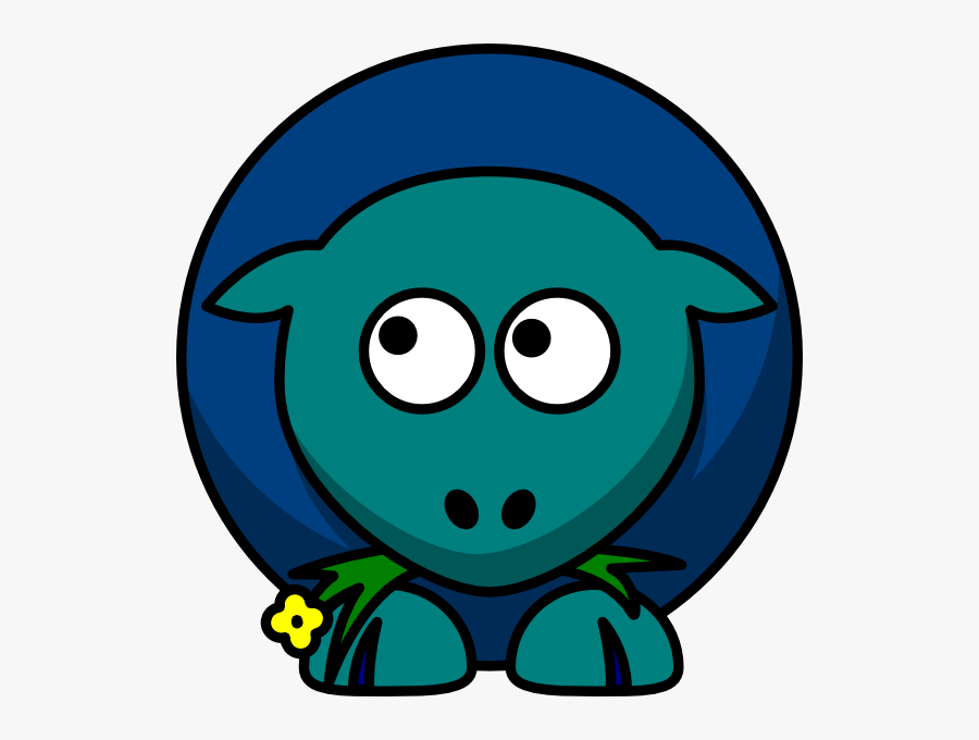 Cartoon Goat, Transparent Clipart