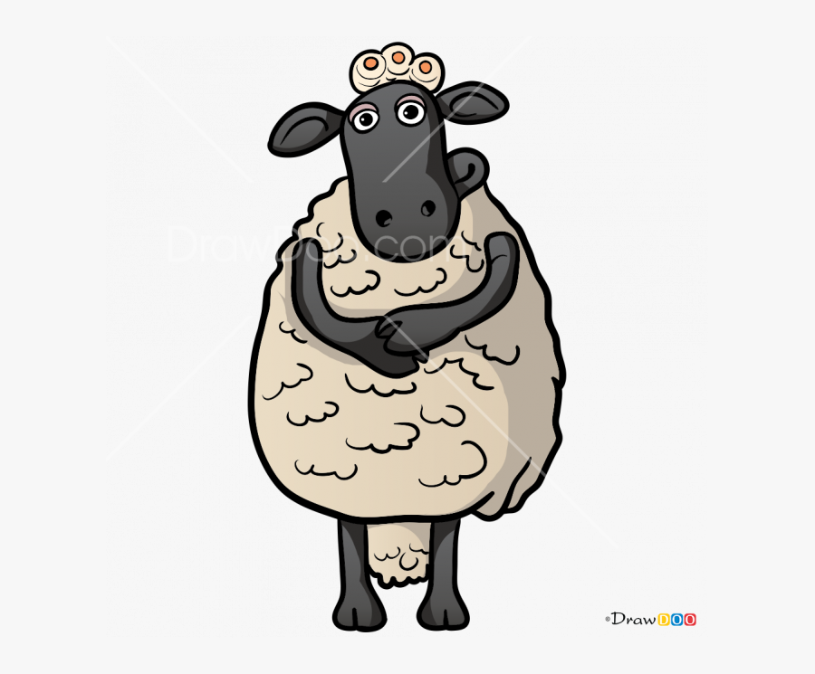 Drawing Sheep Shaun The - Draw Timmys Mom Shaun The Sheep, Transparent Clipart