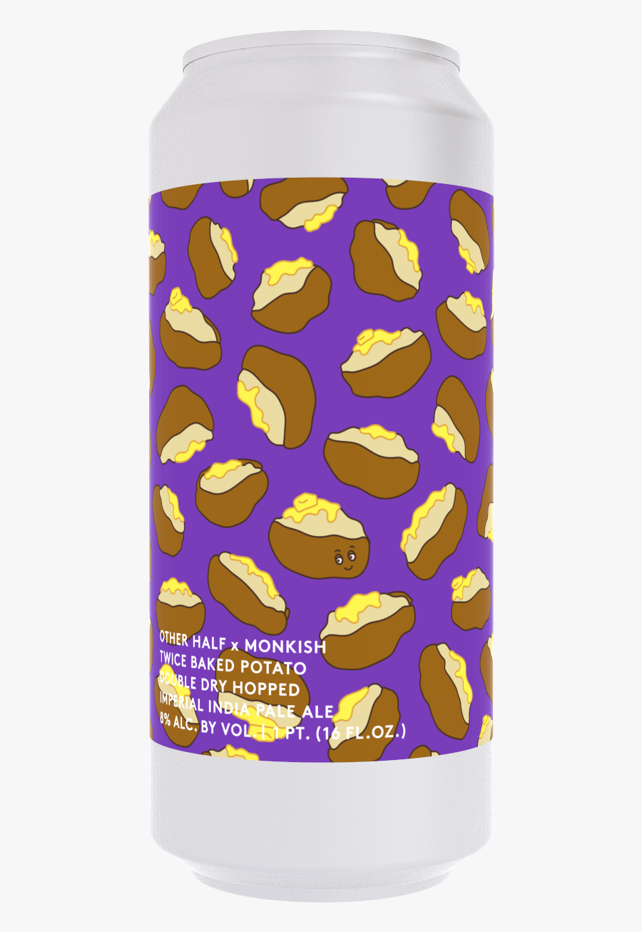 Twice Baked Potato - Other Half Brewing Can, Transparent Clipart
