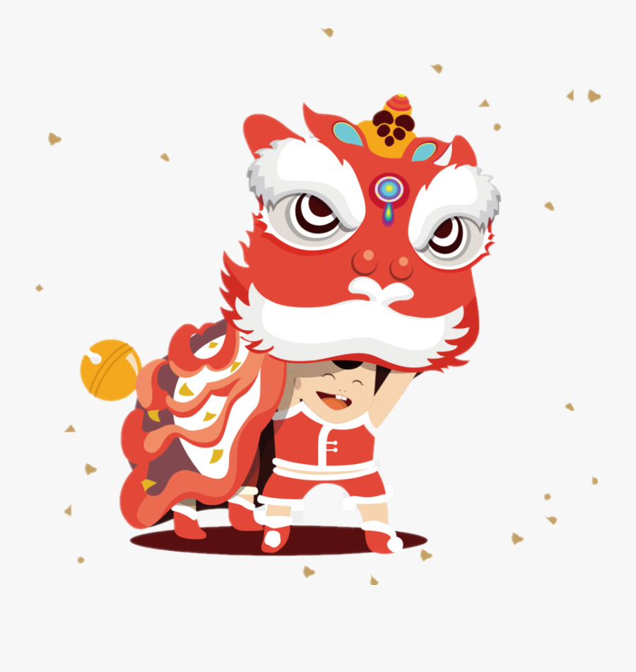 Cny Baking Ingredients Clipart , Png Download - Lion Dance Festival Vector, Transparent Clipart