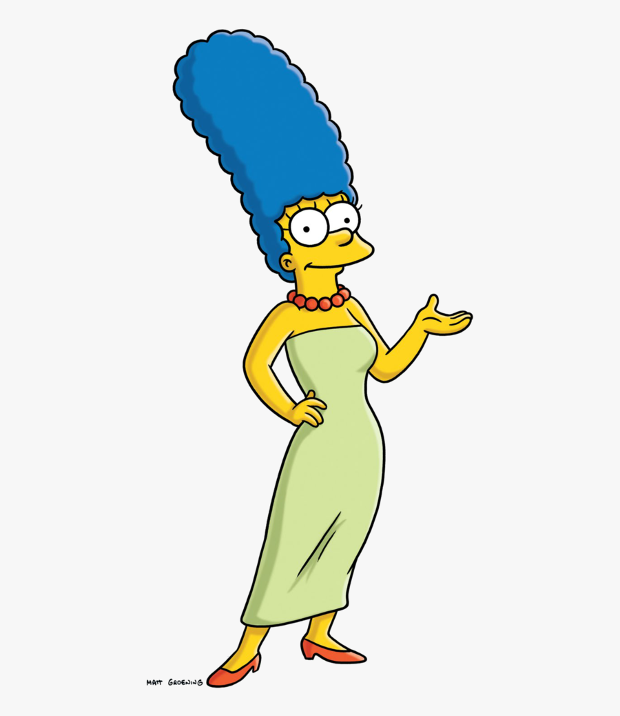 Marge Simpson, Transparent Clipart