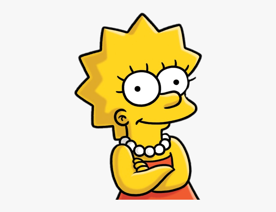 Lisa Simpson - Lisa Simpson Transparent Background, Transparent Clipart