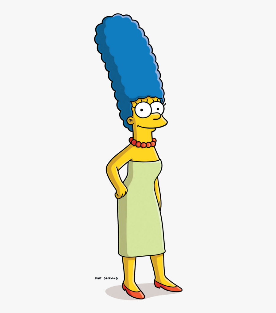 Simpsons Transparent Neon - Mom From The Simpsons, Transparent Clipart