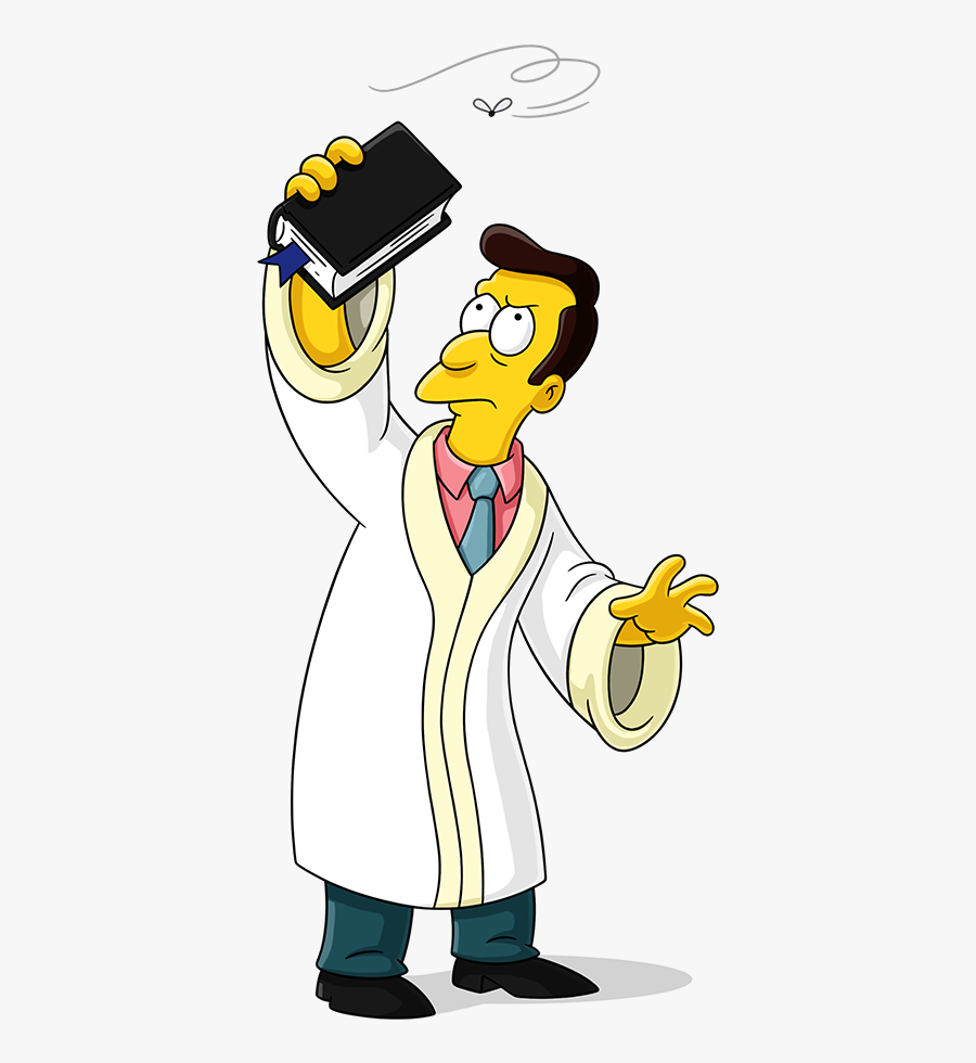 Thomas Dafoe Studios The Simpsons Characters Png Pack - Reverend Lovejoy, Transparent Clipart