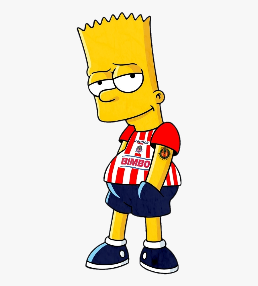 Bart Simpson The North Face , Png Download - Bart Simpson The North Face, Transparent Clipart