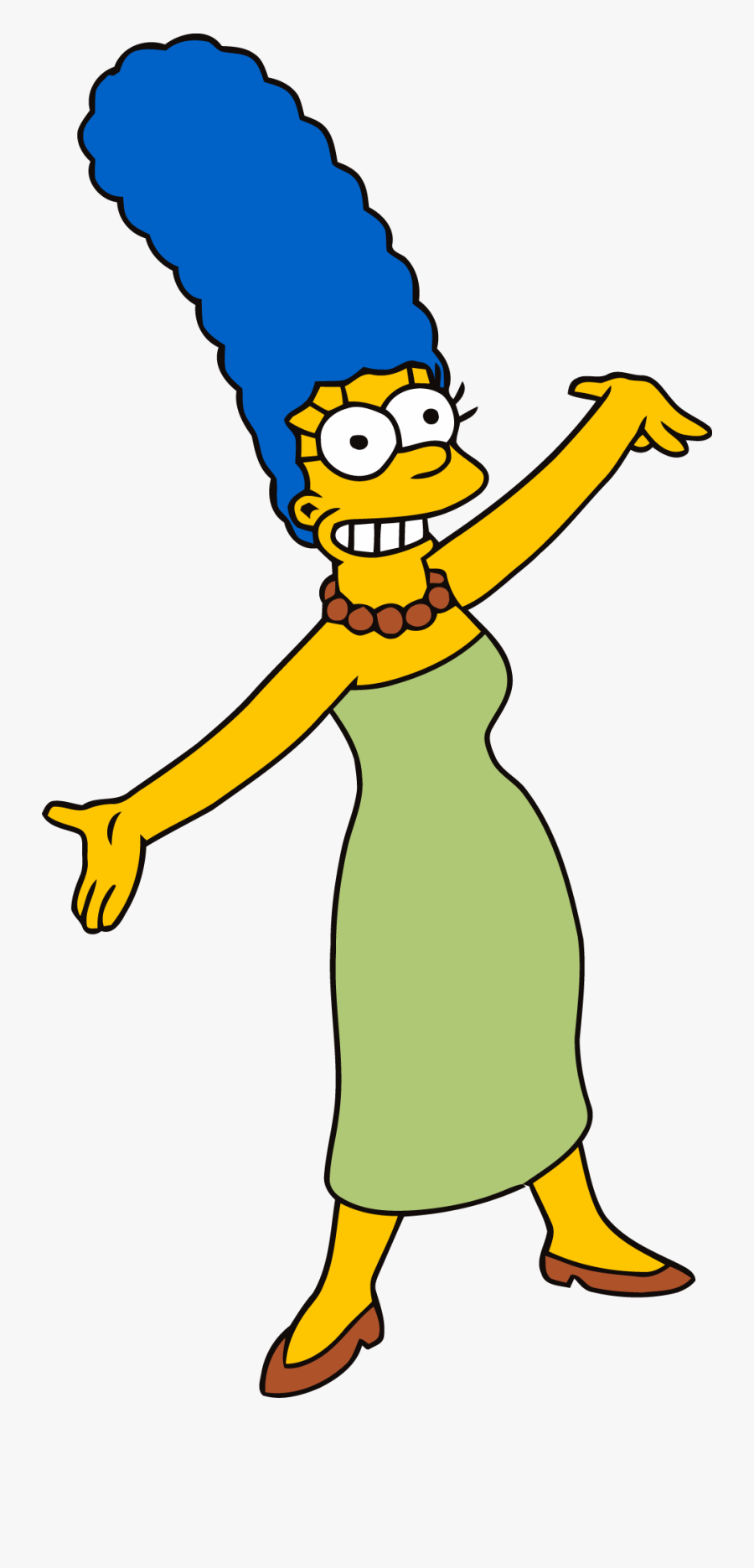 Marge Simpson Transparent Background, Transparent Clipart