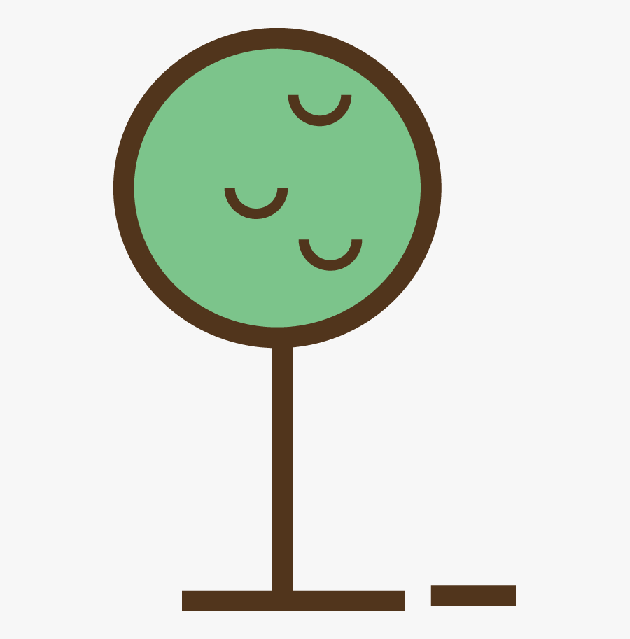 Free Online Trees Green Trees Natural Vector For Design, Transparent Clipart