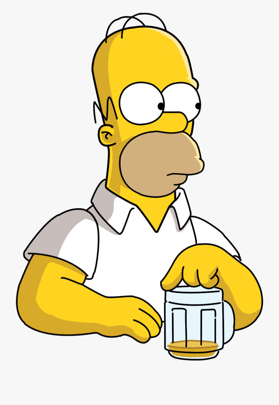 Simpsons, The Darkest Nights Have The Brightest Stars - Homer Simpson, Transparent Clipart