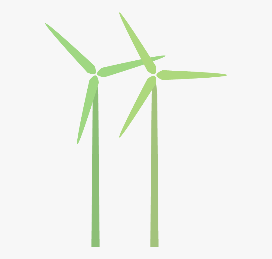 Wind - Wind Turbine, Transparent Clipart