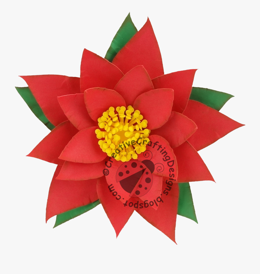 Poinsettia Transparent Svg Image Black And White Download - Poinsettia, Transparent Clipart