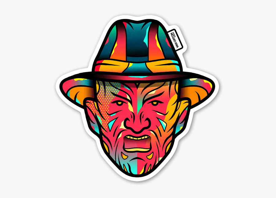 Freddy Krueger Stickers - Freddy Krueger Cartoon Icons, Transparent Clipart