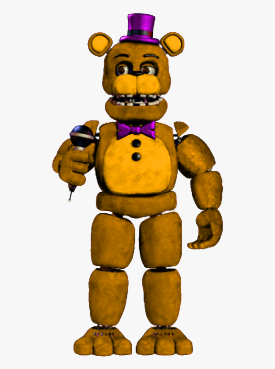 Fredbear Is A Character From The Indie Game Franchise - Fnaf 2 Fixed Freddy, Transparent Clipart