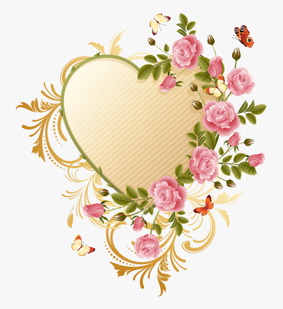 Transparent Free Clipart Of Flowers And Butterflies - Rose Vector, Transparent Clipart