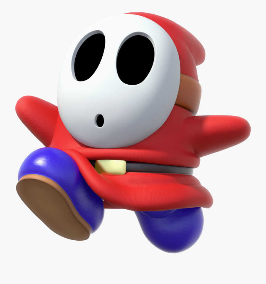 Super Mario Wiki, The Mario Encyclopedia - Super Mario Party Shy Guy, Transparent Clipart