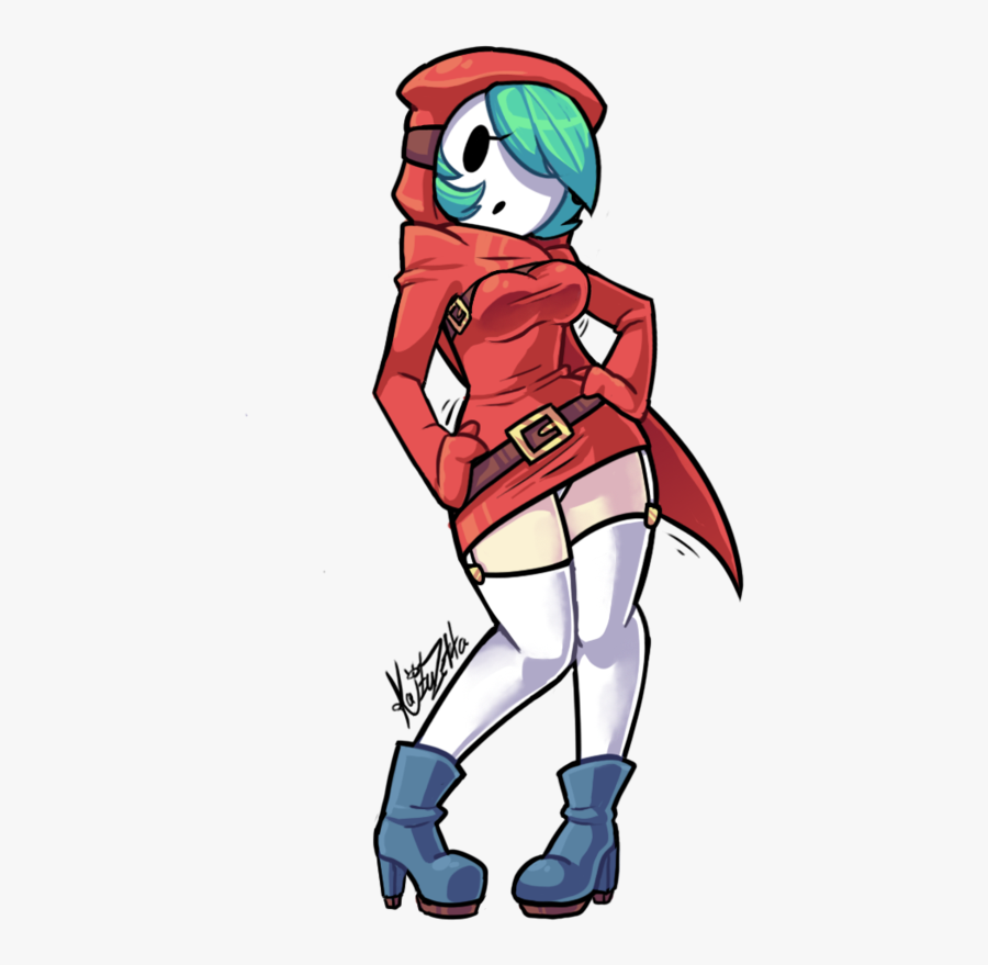 Transparent Shyness Clipart - Shy Girl Mario Bros, Transparent Clipart