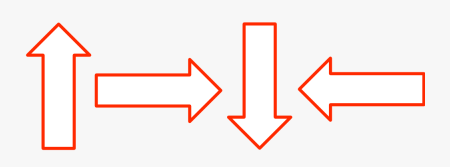 Straight Arrow Set - Arrow, Transparent Clipart