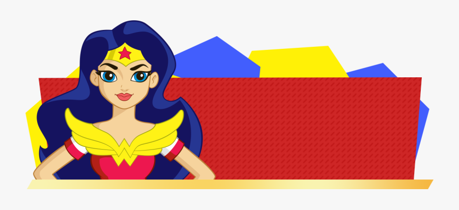 Transparent Dc Superhero Girls Clipart - Wonder Woman Super Hero Girls, Transparent Clipart
