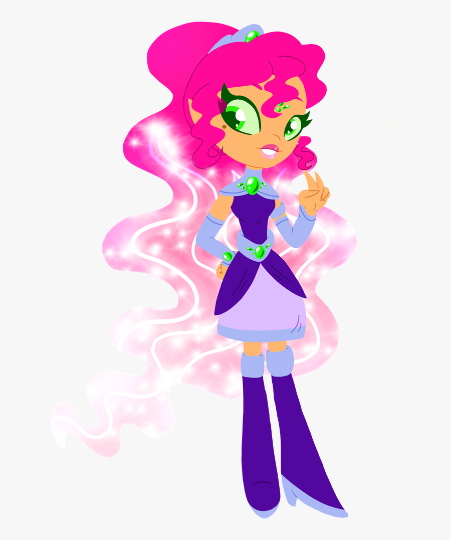 Transparent Dc Superhero Girls Png - Dc Superhero Girls 2019 Starfire, Transparent Clipart