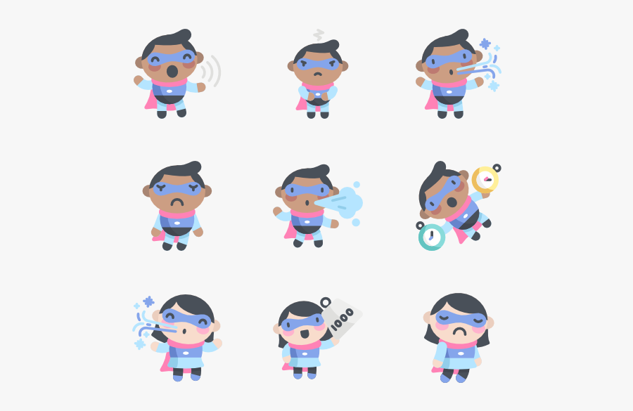 Superhero - Cartoon, Transparent Clipart