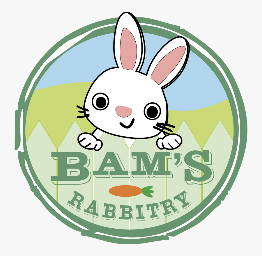 Rabbit Clipart Home - Bam's Rabbitry, Transparent Clipart