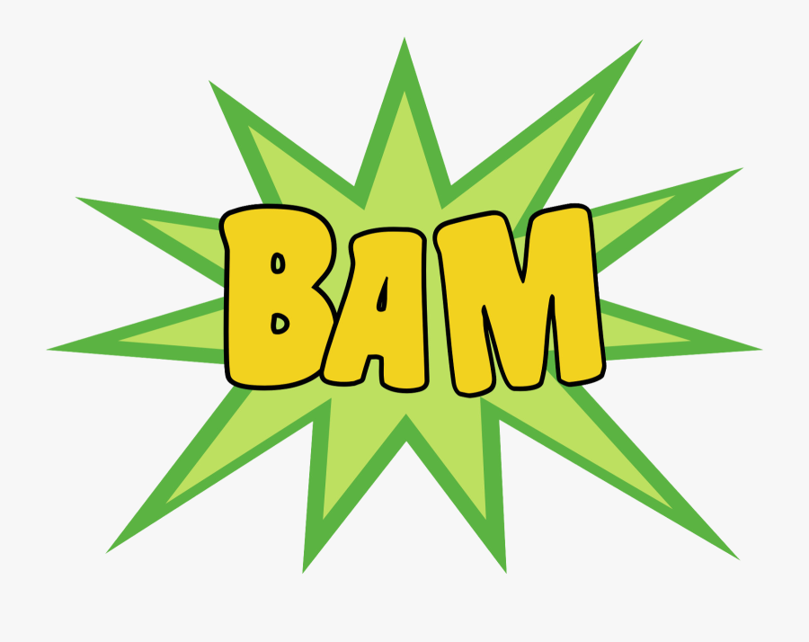 Superheroes Clipart Bam - Gas Cylinder Blast, Transparent Clipart