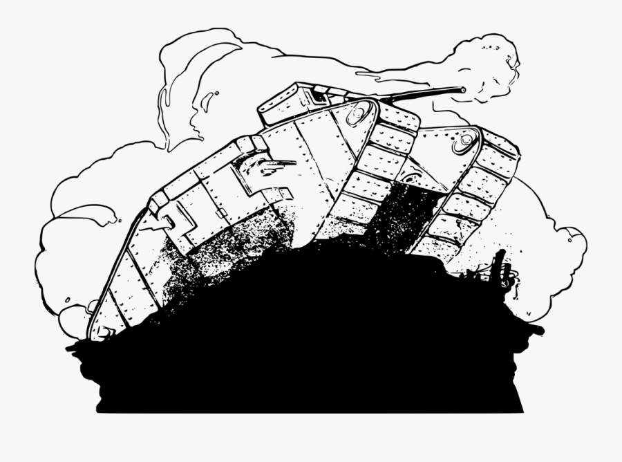 Line Art,art,angle - Easy Drawings Of The 1st World War, Transparent Clipart