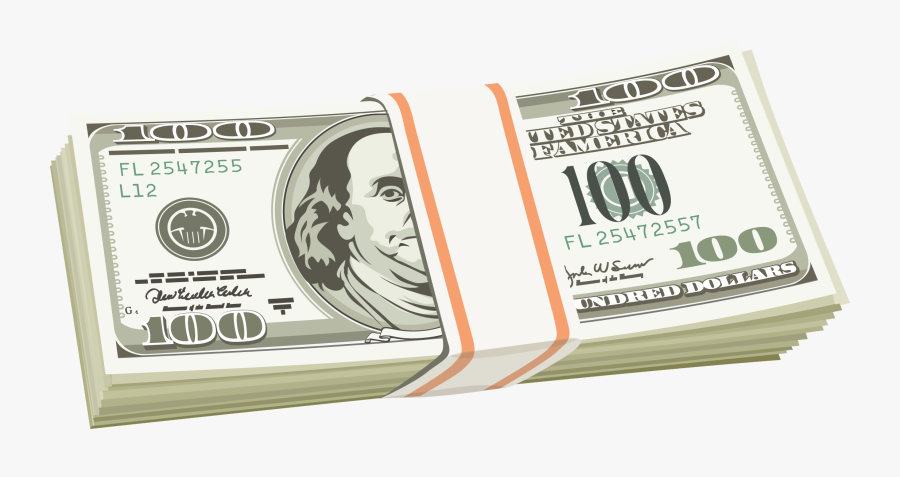 Money Stack Png - Dollar Vector Png, Transparent Clipart
