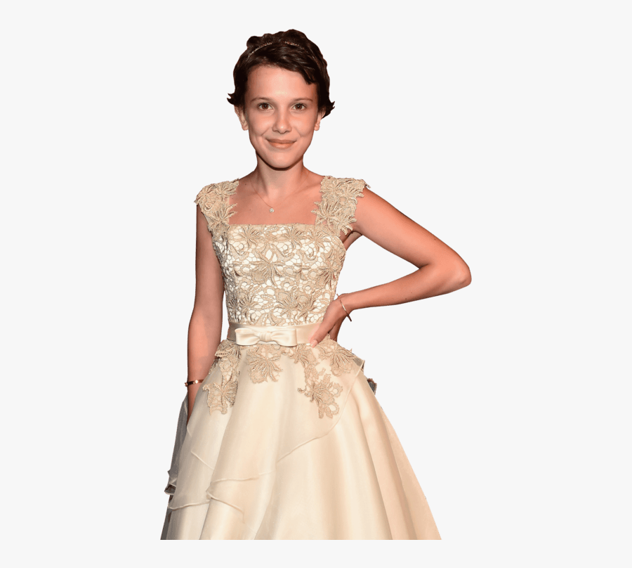 Millie Bobby Brown Short Hair - Millie Bobby Brown Png, Transparent Clipart