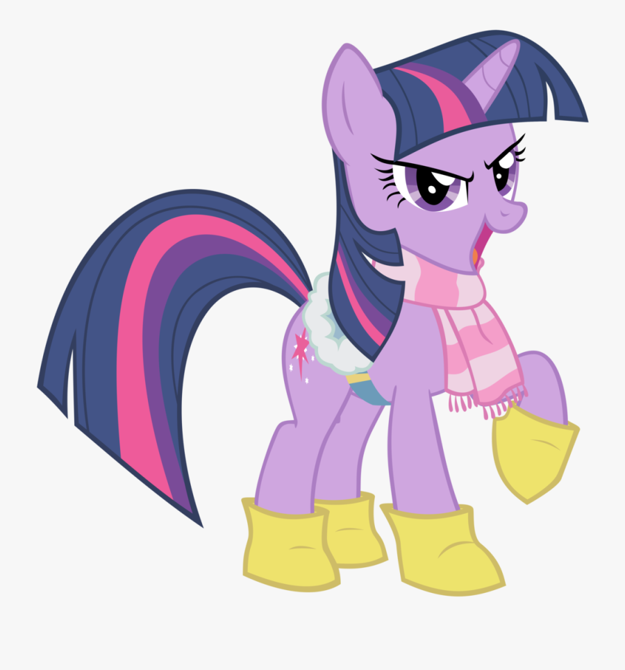 Artist Flutterguy Boots Clipart , Png Download - Twilight Sparkle My Little Pony Winter Wrap Up, Transparent Clipart