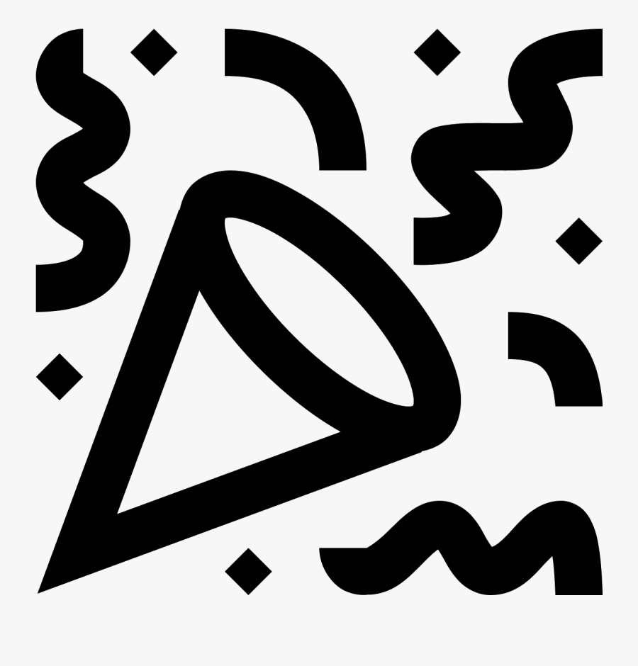 Transparent Party Confetti Clipart, Transparent Clipart