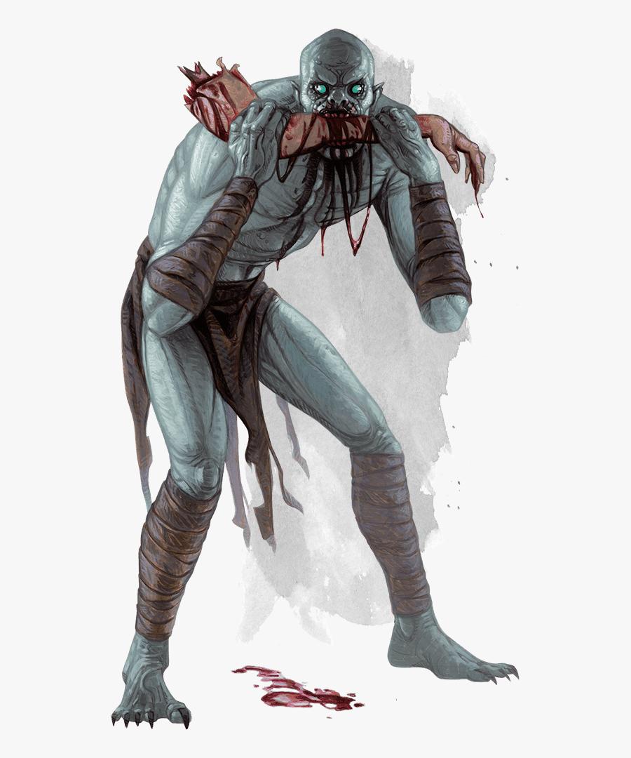 Pictures Of Ghouls - Vampire Spawn Dnd 5e, Transparent Clipart