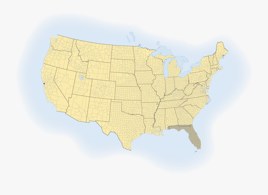 Floratam Sod Map - Map, Transparent Clipart