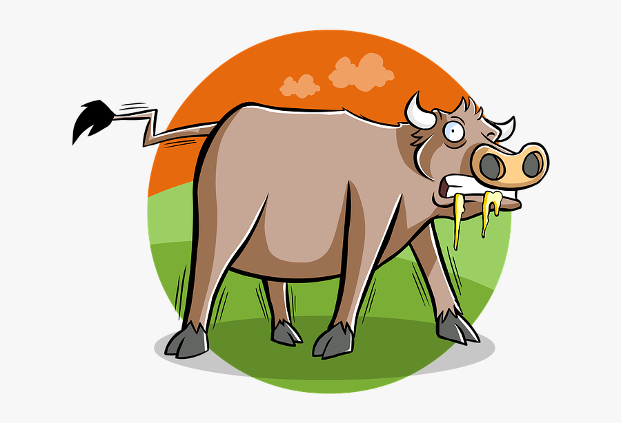 Agriculture Clipart - Sick Cow Png, Transparent Clipart
