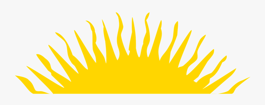 British Columbia Flag Sun, Transparent Clipart