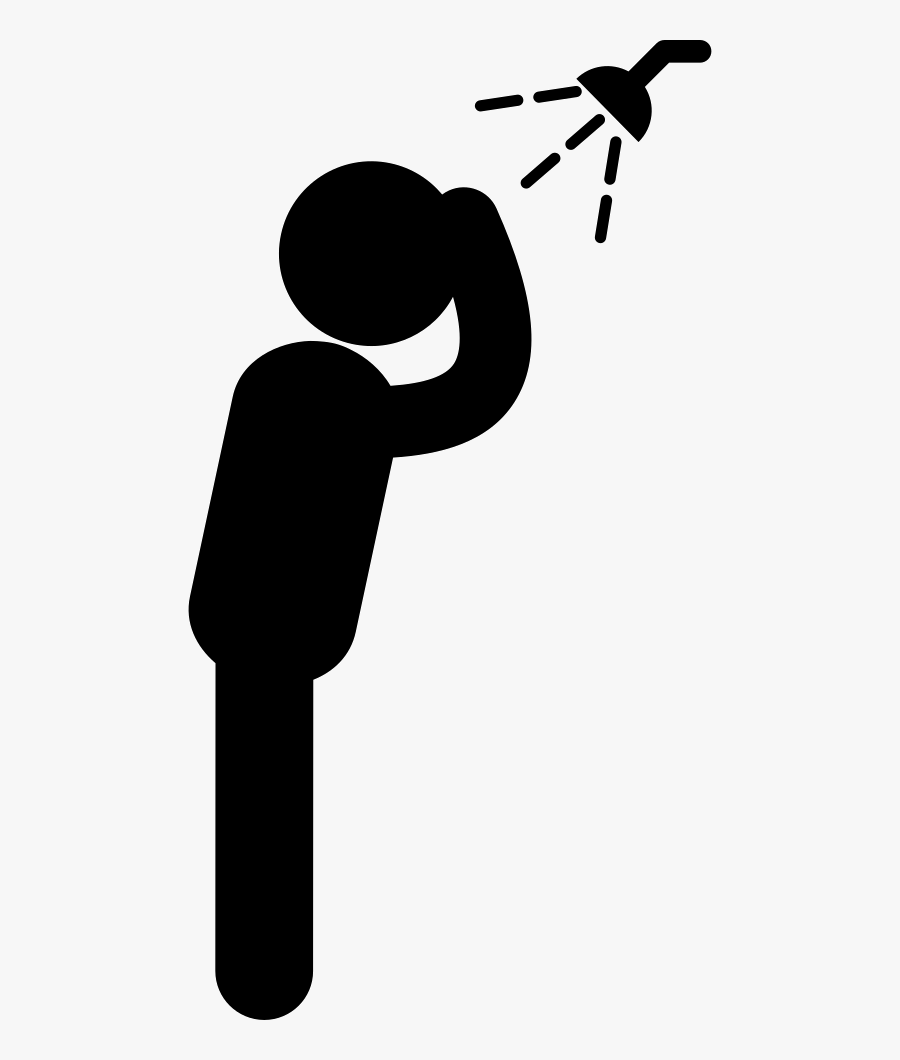 Bathroom Shower Faucet Handles & Controls Clip Art - People Clipart Side View Png, Transparent Clipart