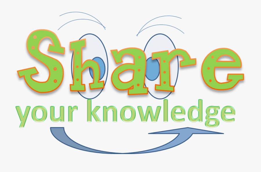 Share The Knowledge, Transparent Clipart