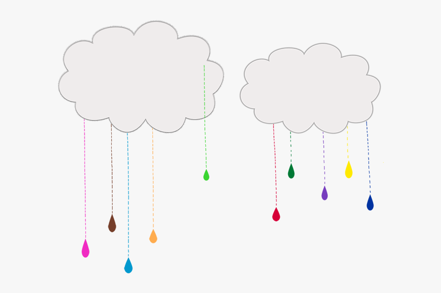 Rainbowcloudsdribbble Rainbow Clouds Manipulated Image - School, Transparent Clipart