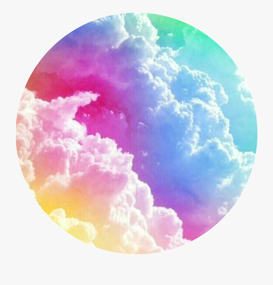 Transparent Rainbow Cloud Png, Transparent Clipart
