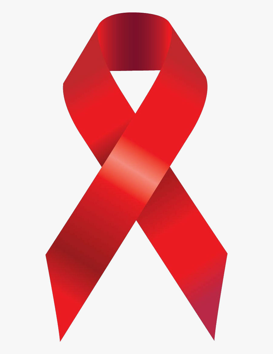 Clip Art Epidemiology Of Aids Red - Aids Red Ribbon Png, Transparent Clipart