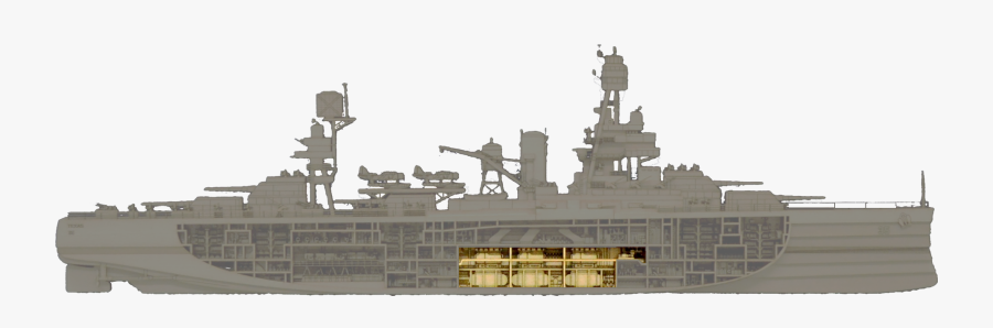 Interactive Ship Diagram - Supercarrier, Transparent Clipart