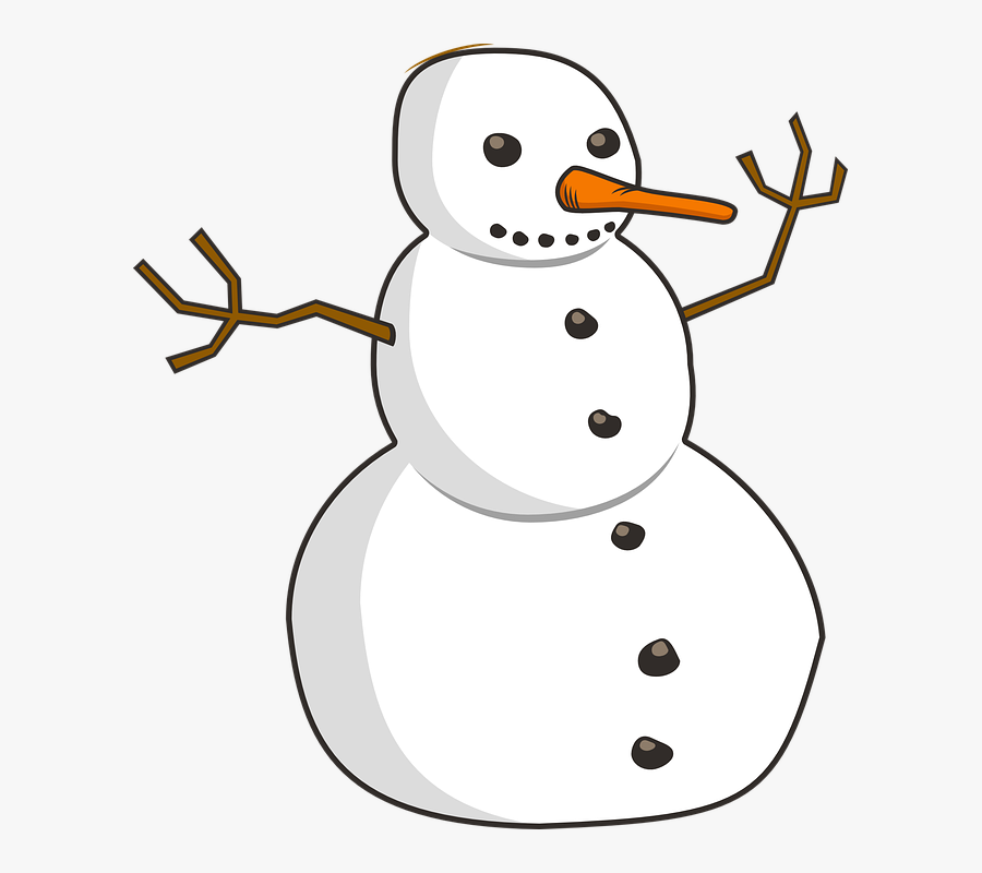 Snowman Clip Art, Transparent Clipart